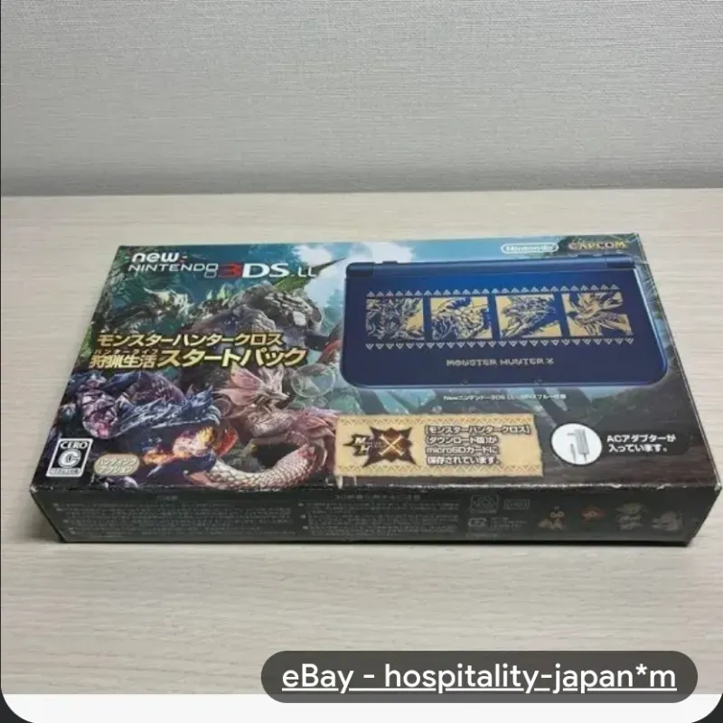 Nintendo New 3ds XL Monster Hunter Edición Japón