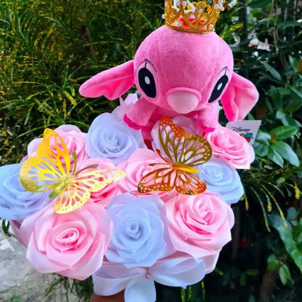 Bouquet con peluche