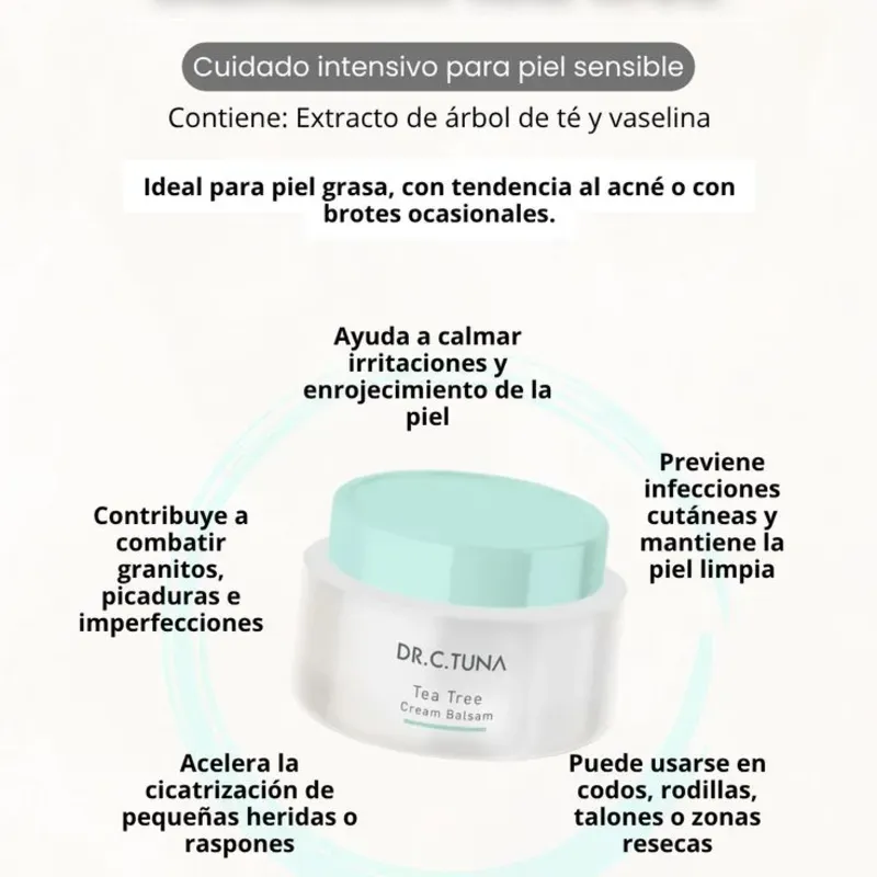 Bálsamo Tea Tree de Dr. C. Tuna by Farmasi! ✨