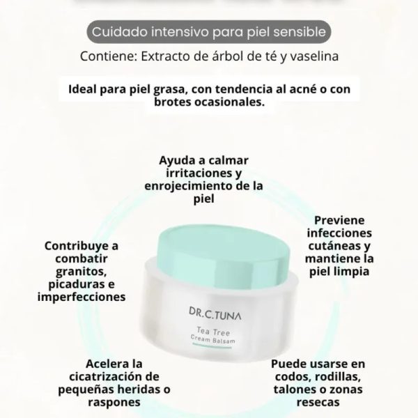 Bálsamo Tea Tree de Dr. C. Tuna by Farmasi! ✨