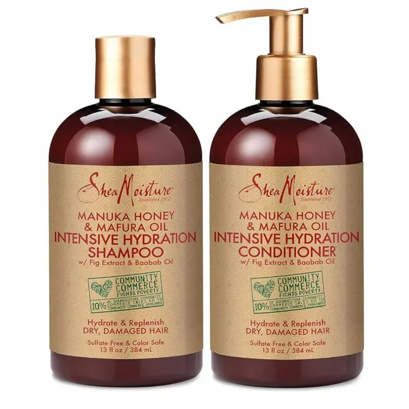 Shea moisture shampu y acondicionador
