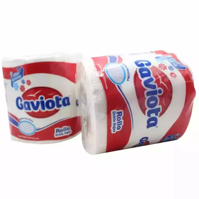 Papel Higiénico- Sanitario Blanco - 8 rollos profesionales con doble capa