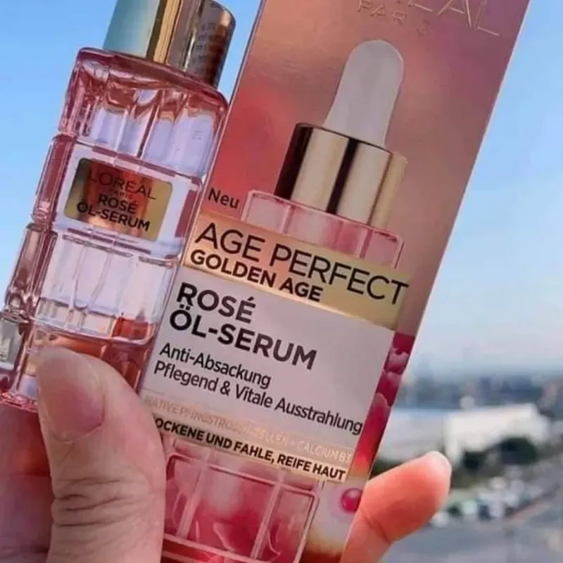 AGE PERFECT GOLDEN AGE ACEITE-SÉRUM ANTIFLACIDEZ TONO ROSADO