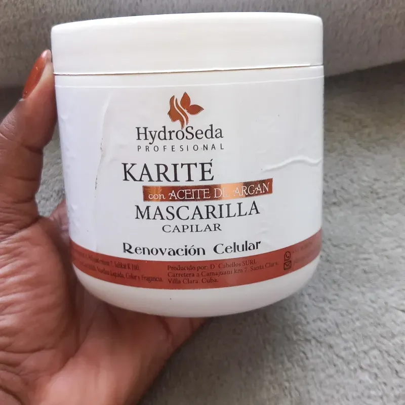 Mascarilla Capilar de Karite y Argan 500ml