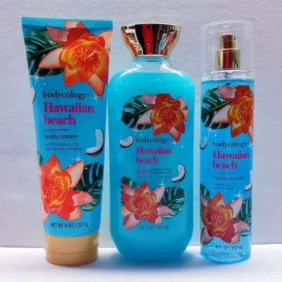 Bodycology HAWAIIAN BEACH colonia y gel de baño