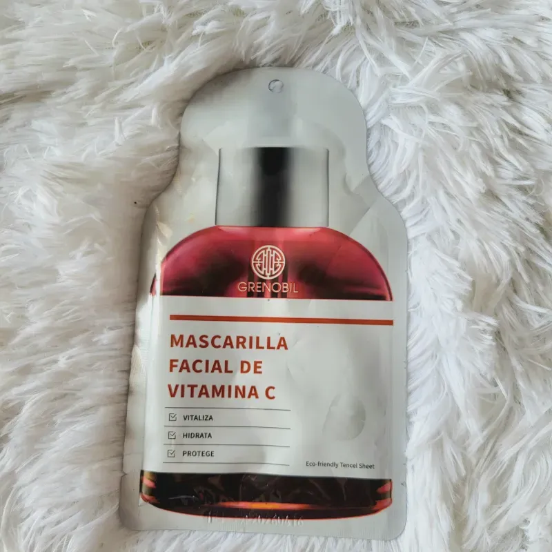 Mascarilla facial de Vitamina C