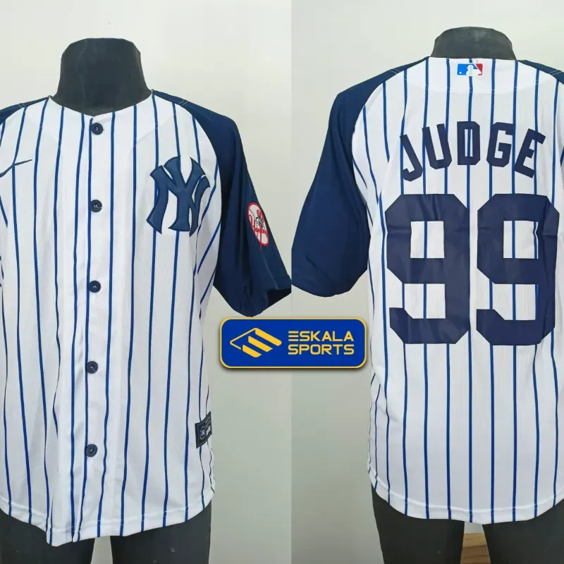 New York Yankees blanca Camisa de Beisbol, Judge #99 | Jerseys MLB