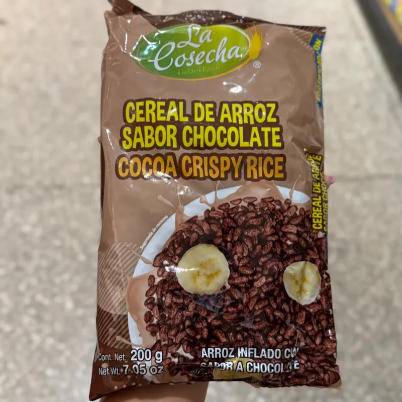 Cereal de chocolate La cosecha