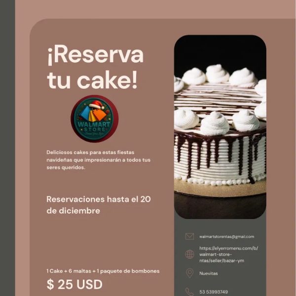 Cake navideño