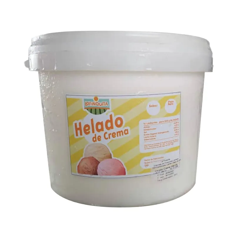 Helado de Crema (Cubo 4L)