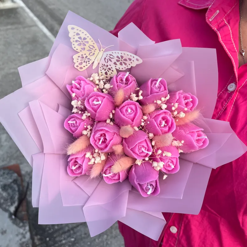 Bouquets de 15 tulipanes 