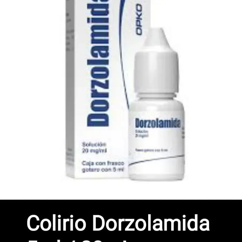 COLIRIO DORZOLAMIDA 5ML 20mg