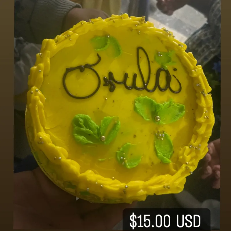 Mini kake de ganache