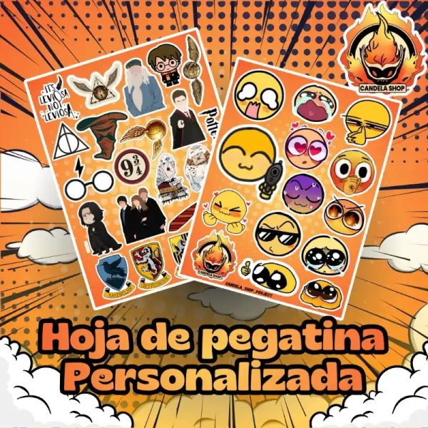✨️¡PEGATINAS PERSONALIZADAS!✨️❤️‍