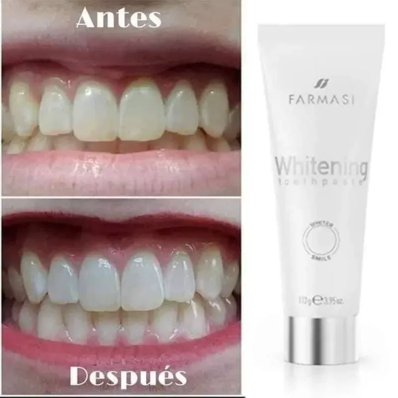 Pasta dental blanqueadora de Farmasi: