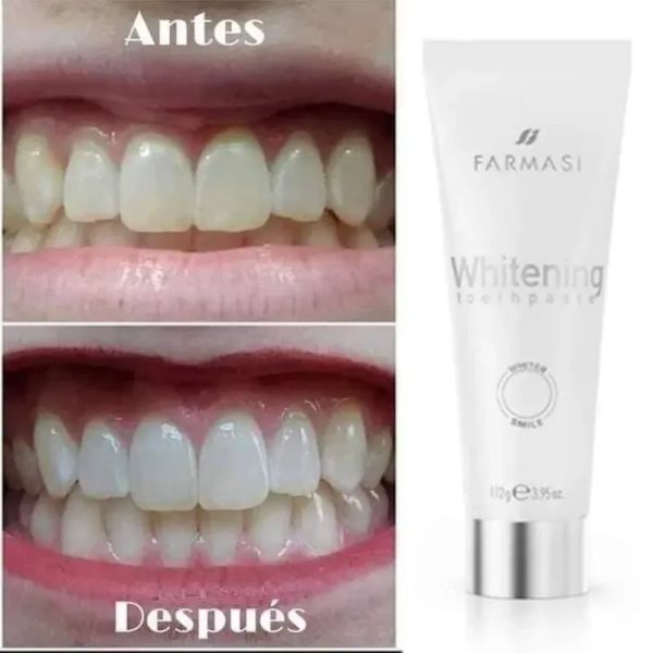 Pasta dental blanqueadora de Farmasi: