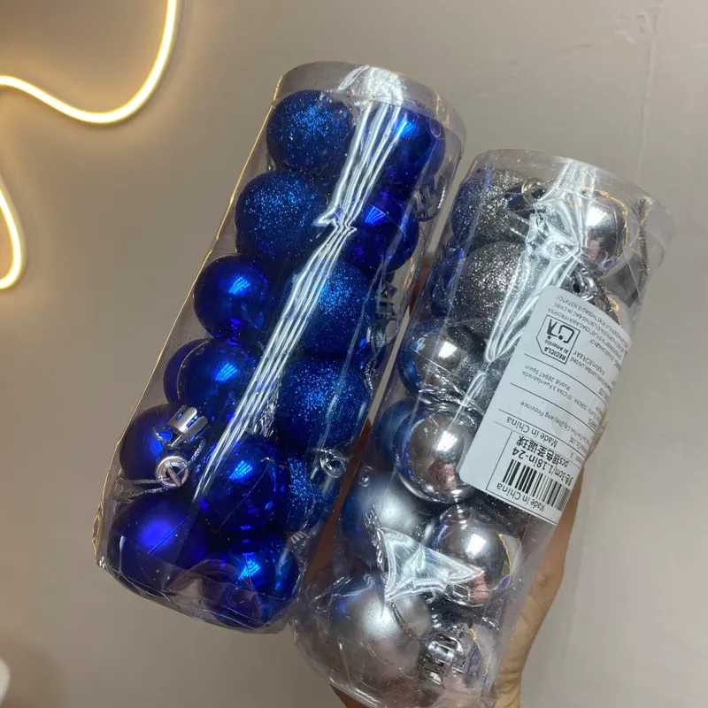 Set de 24pcs (3cm) Plateado