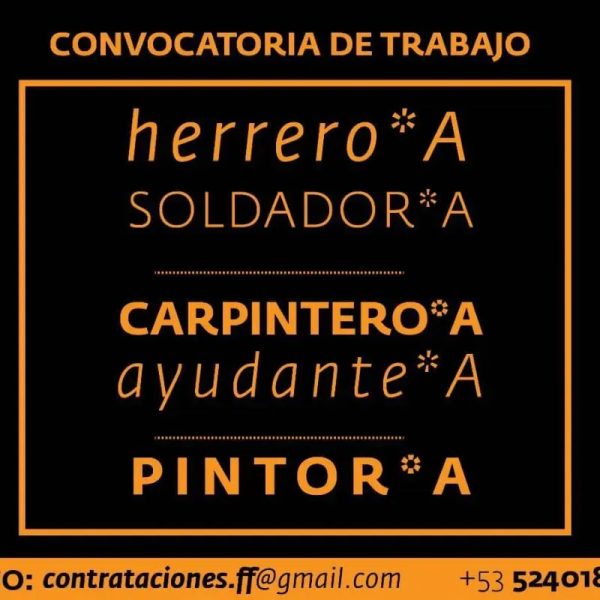 Trabajo en taller