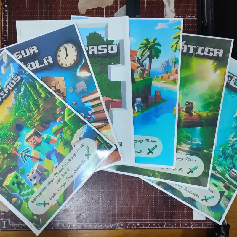  Libretas de Minecraft 