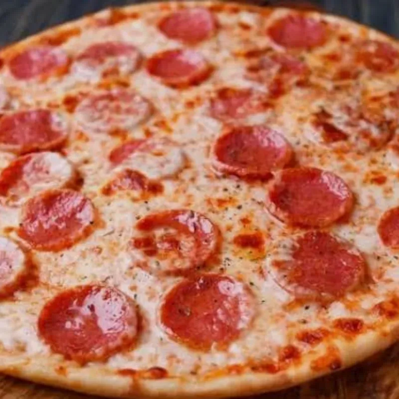 Pizza con pepperoni