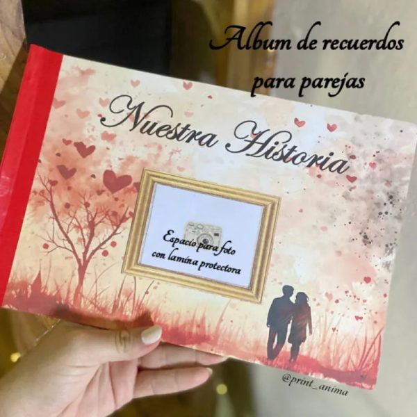 Álbum de recuerdo para parejas ‍❤️‍