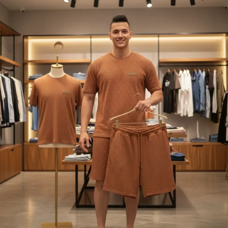 Conjunto de short de hombre