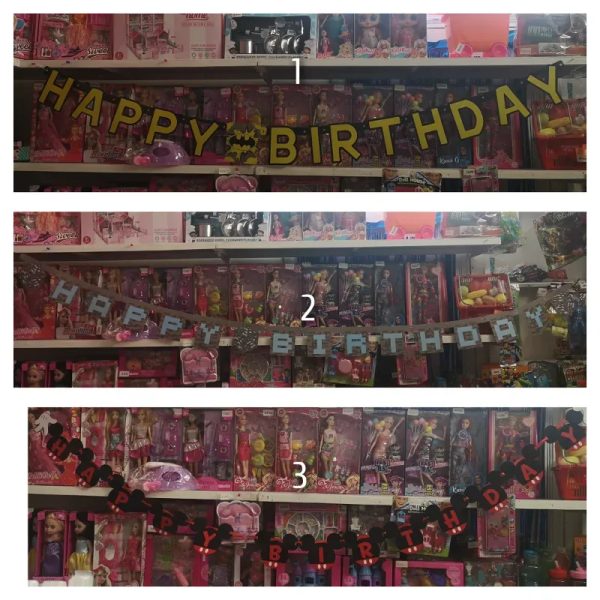 Cartel de Feliz Cumpleaños