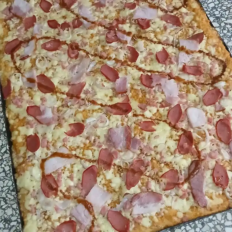 Pizza familiar rectangular Mixta