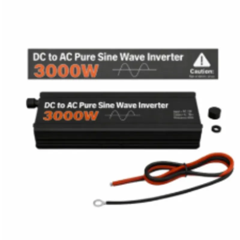 NVERSOR DC-AC 12V a 120V - 3000W Q7-LUMINA