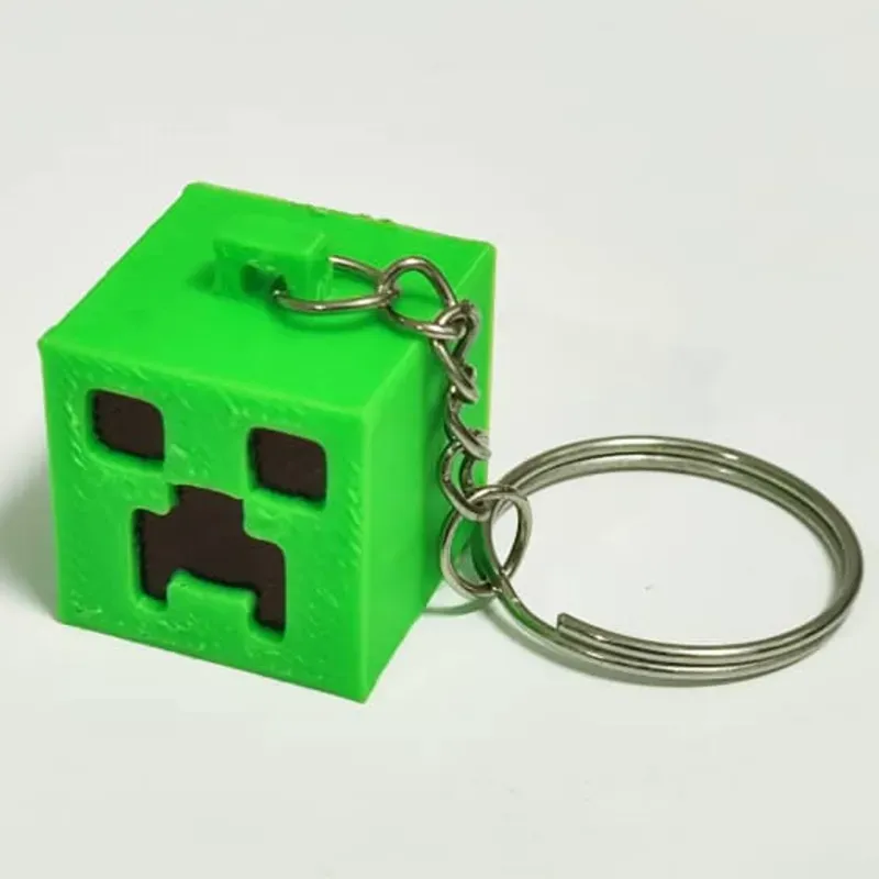 ❎ Llavero 3D Creeper (Minecraft)