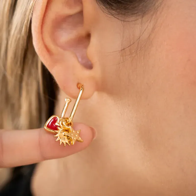 Candongas 4 en 1 Amor Solar