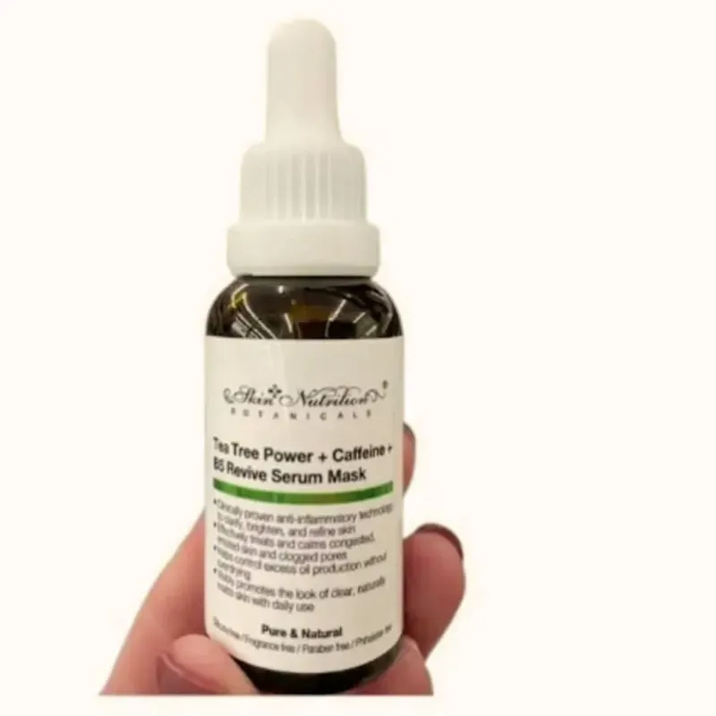 SN Tea Tree Power + Caffeine + B5. Revive Serum Mask