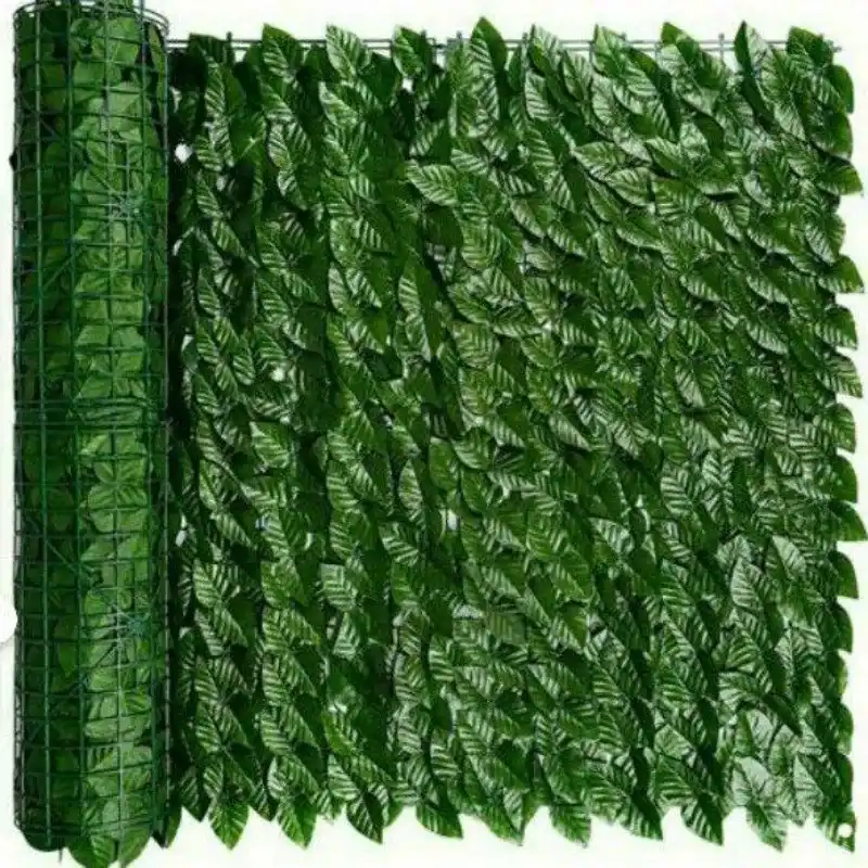 Manto de hojas artificiales