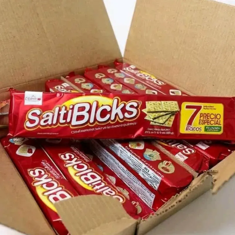 Paquete de galletas de sal