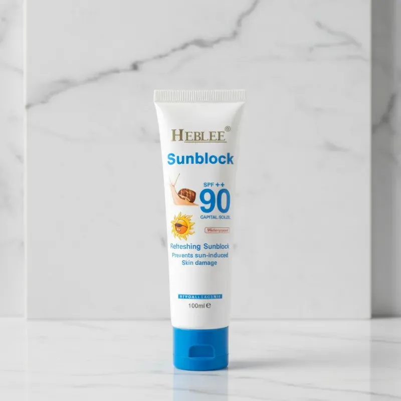 Protector solar de baba de caracol 90 spf