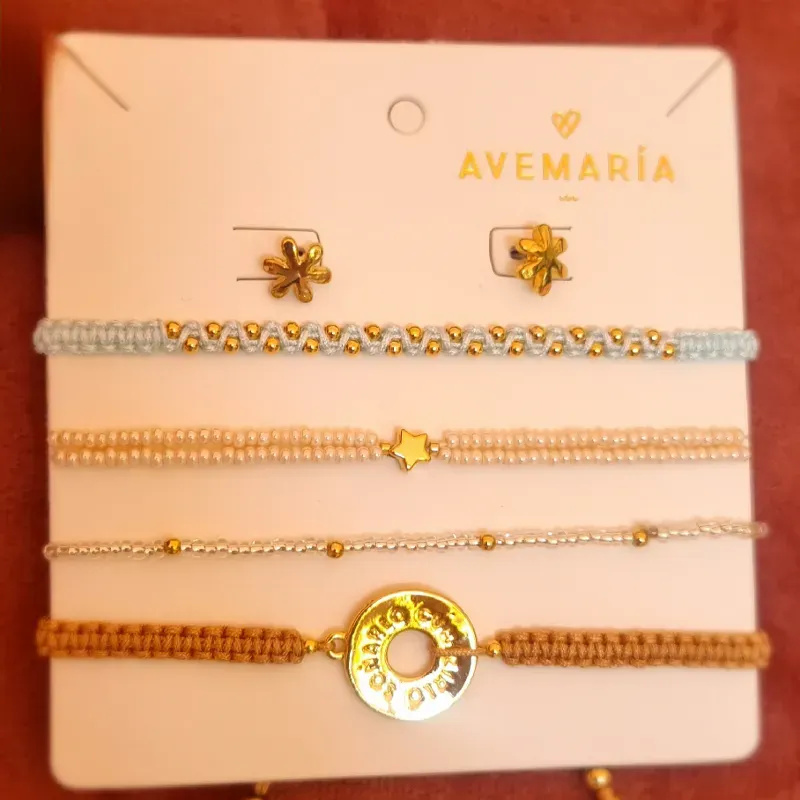 Set de pulseras Soñarlo/Cumplirlo