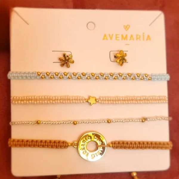 Set de pulseras Soñarlo/Cumplirlo