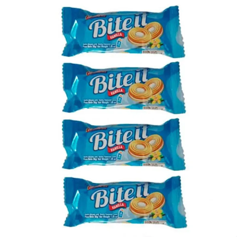 Galletas bite it de vainilla