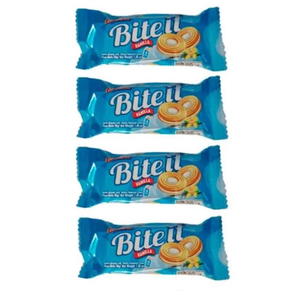 Galletas bite it de vainilla