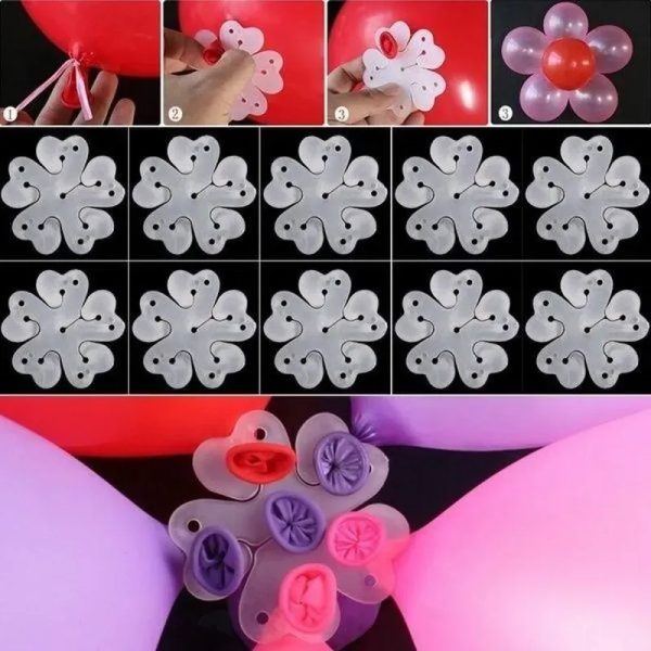 Pieza para flor de globos