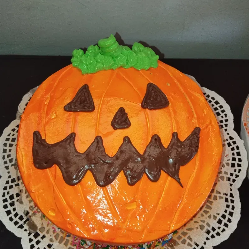  Cake Jack-o'-Lantern