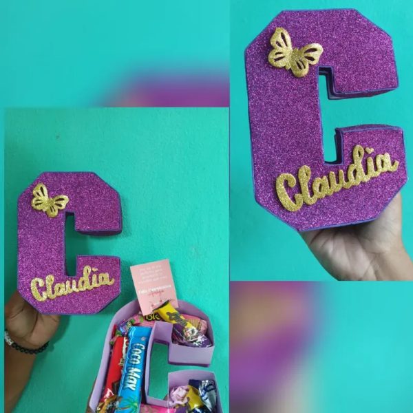 Mini letras 3D
