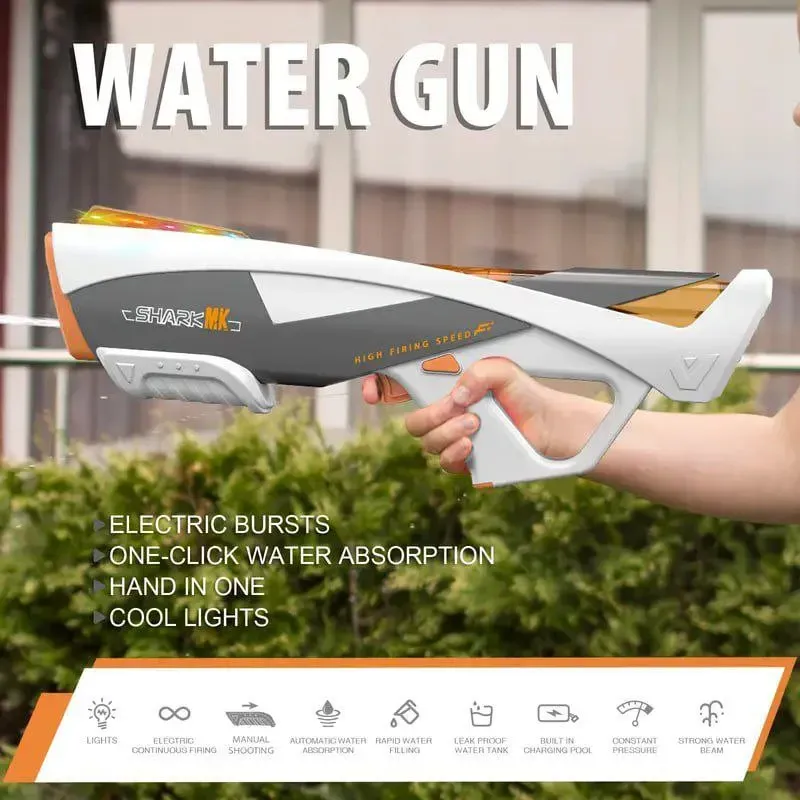 Pistola de Agua Eléctrica Shark MK1 $60 usd