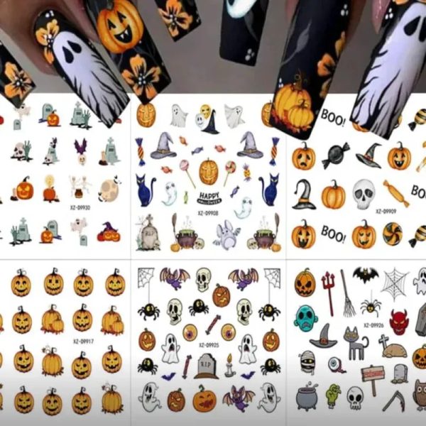 STIKER DE AGUA DECORACIÓN HALLOWEEN
