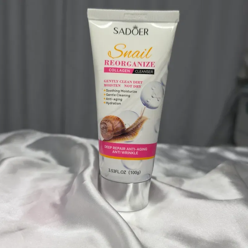 Limpiador facial de Baba de caracol