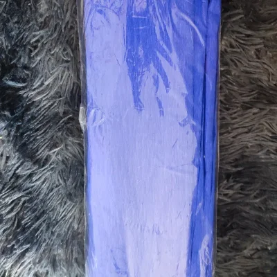 Papel crepé azul oscuro