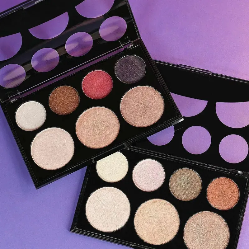 Paleta de Sombras e Iluminadores