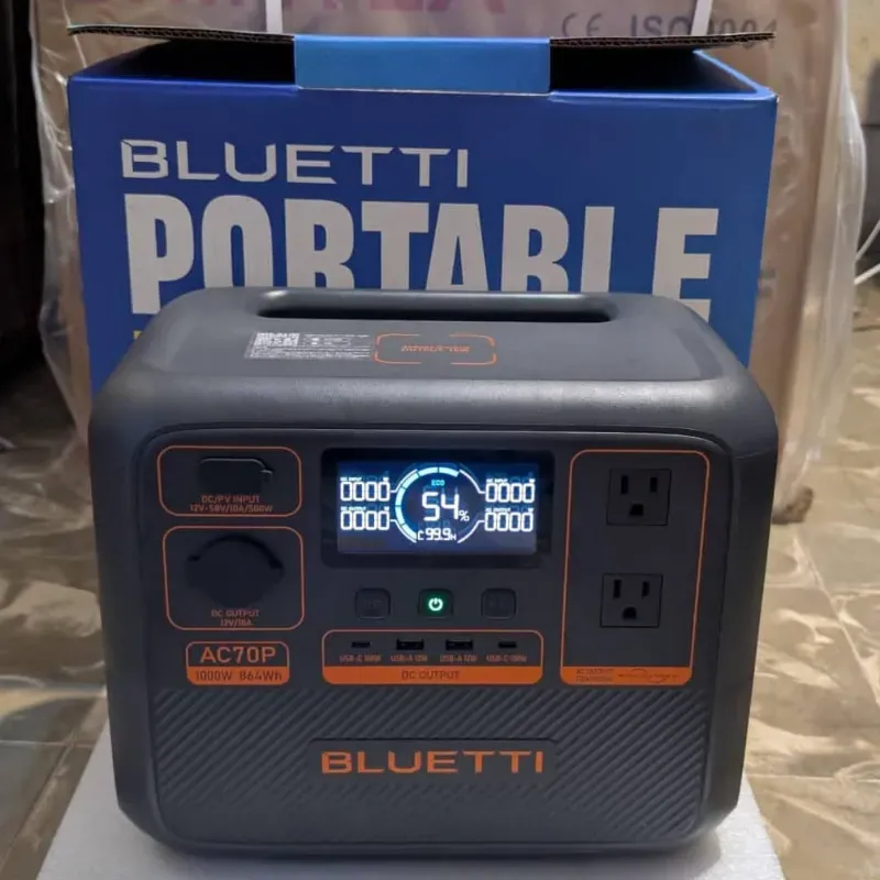 BLUETTI AC70P Estación de Energía