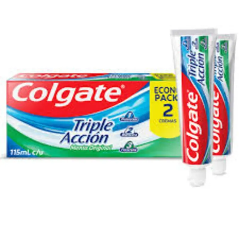Pasta Dental Colgate Triple Acción 80g