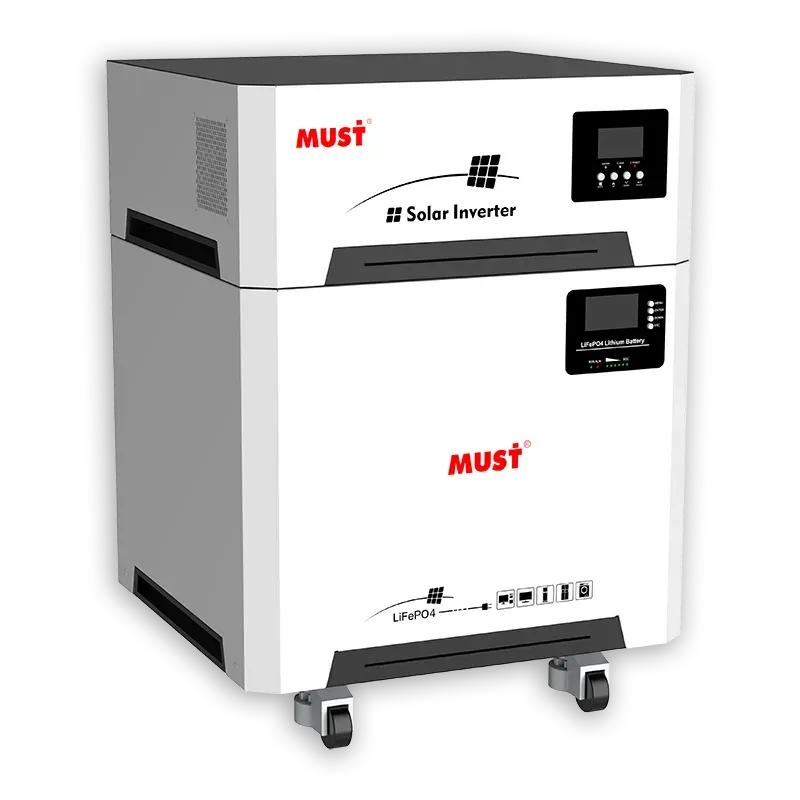 Sistema Generador de Energía MUST para 3Kw en Inversor - 7.1 Kwh en Batería